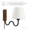 Modway Sunlit Squiggle Swivel Wall Sconce, Artistic Adjustable Light - 3 of 4