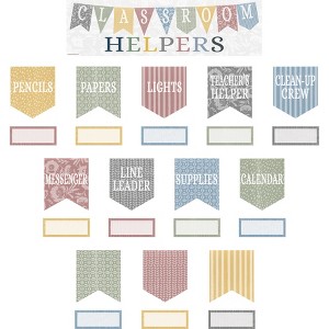Teacher Created Resources® Classroom Cottage Classroom Helpers Mini Bulletin Board Set, 48 Pieces - 1 of 4