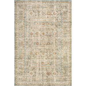 Nuloom Tilicho Distressed Wool Area Rug - 1 of 4