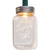 Kurt Adler Indoor/Outdoor Novelty String 10-Light Set, Clear Mason Jars, 11.5ft - 3 of 4