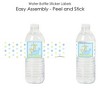 Big Dot of Happiness Baby Boy Dinosaur - Baby Shower or Birthday Party Water Bottle Sticker Labels - Set of 20 - 2 of 4