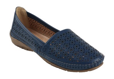 Gc Shoes Martha Navy 7.5 Perforated Flats : Target