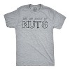 Ask Me About My Nuts TShirt Funny Flip Up Squirrel Rodent Tee - Crazy Dog Men's T Shirt - 3 of 4