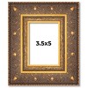 PosterPalooza | Photo Size Museum Gold Picture Frame - UV Acrylic, Foam Board Backing, Hanging Hardware - 2 of 4