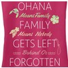 Juniors Womens Lilo & Stitch Stylized Ohana means Family Quote Racerback Tank Top - 2 of 4