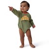 Onesies Brand Baby Boys' Sweatshirt Bubble Romper - 2 of 4