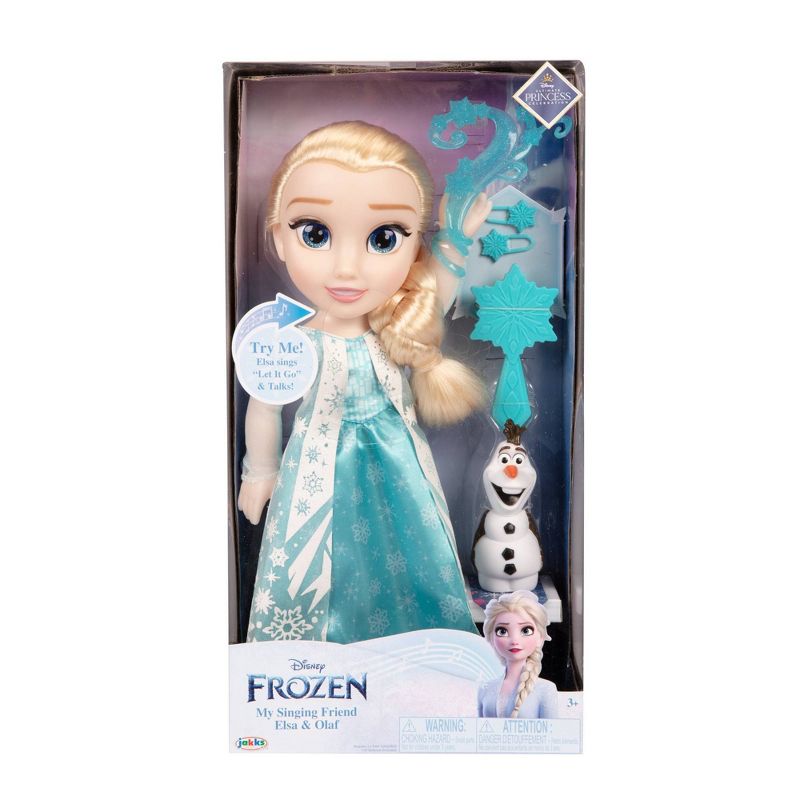 Disney Frozen My Singing Friend Elsa &#38; Olaf, 3 of 9