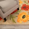 Liora Manne Ravella Floral Indoor/Outdoor Rug.. - 4 of 4