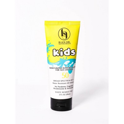 Black Girl Sunscreen Make It Hybrid With Zinc And Lavender Sunscreen - Spf  50 - 3 Fl Oz : Target