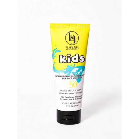 Black Girl Sunscreen Kids Broad Spectrum - Spf 50 - 3 Fl Oz : Target