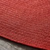 Modern Rustic Braided Pattern High-Traffic Polypropylene Casual Coastal Indoor/Outdoor Area Rug by Blue Nile Mill - 3 of 4
