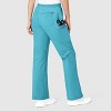 Wink WonderFLEX Grace - Women's Flare Leg Cargo Scrub Pant - image 2 of 4