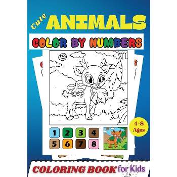 Coloring Books For Kids Ages 4-8: Children Coloring and Activity Books for Kids  Ages 3-5, 6-8, Boys, Girls, Early Learning (Paperback)