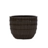 Wooakway 14" Dia Outdoor Indoor Ceramic Planter Pot Decorative Planter with Drainage Hole Patio Flower Pot - 2 of 4