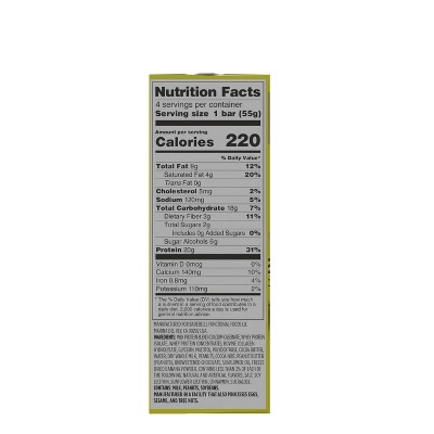 Barebells Banana Bread Nutrition Bars Protein Bars - 20g Protein - 7.76oz/4pk