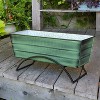 ACHLA Designs With Odette Stand Rectangular Steel Planter Boxes - 3 of 4