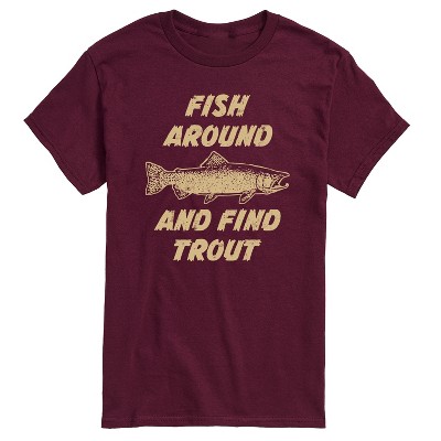 Men's - Instant Message - Fish Around Short Sleeve Graphic T-Shirt