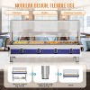 AMERLIFE Commercial Food Warmer Steam Table, Stainless Steel Electric Buffet Server with Lids & Food Tongs, Adjustable Temp Control, 110V - 4 of 4