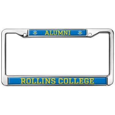 Rollins College Alumni Full Size Standard License Plate Metal Frame