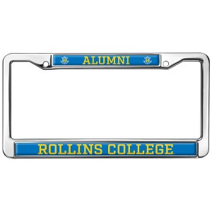 Rollins College Alumni Full Size Standard License Plate Metal Frame - 1 of 4