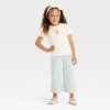 Toddler Girls' Cupcake Graphic T-Shirt - Cat & Jack™ Cream - 4 of 4