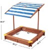 Racxily Wooden Kids Picnic Table, Sand and Water Table - 2 of 4