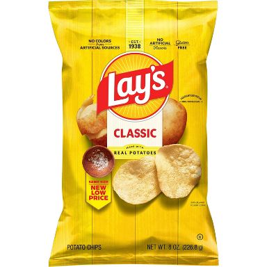 Lay's Classic Potato Chips - 8oz