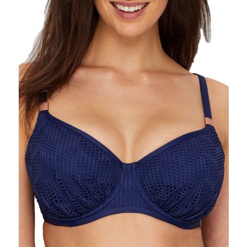 Ibiza Waves Bandeau Bikini Top Frozen Blue 34G : : Fashion