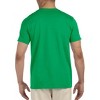 St. Patrick's Day Men's Shirt Green Rainbow Angel Kittens Adult T-Shirt Green - 2 of 3