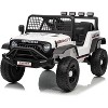 TackView12V Kids Electric Ride-On Truck with Remote Control - Bluetooth Music Player, Lights - 3 of 4