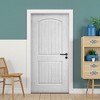 SpassWay 36"W*80"H 2-Panel Exterior Prehung Front Entry Door Primed Interior Fiberglass Entrance Door - 2 of 4