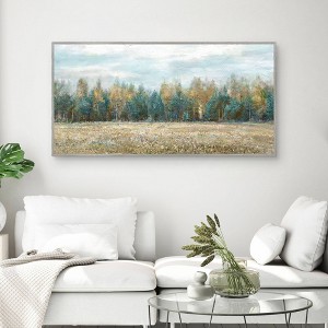 Masterpiece Art Gallery 24"x48" Treeline Skies Wall Art - 1 of 4