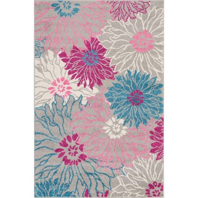 Nourison Passion Bohemian Transitional Floral Indoor Area Rug