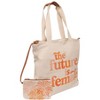 Magid Canvas "THE FUTURE IS FEMALE" Tote With Pouch - 3 of 4