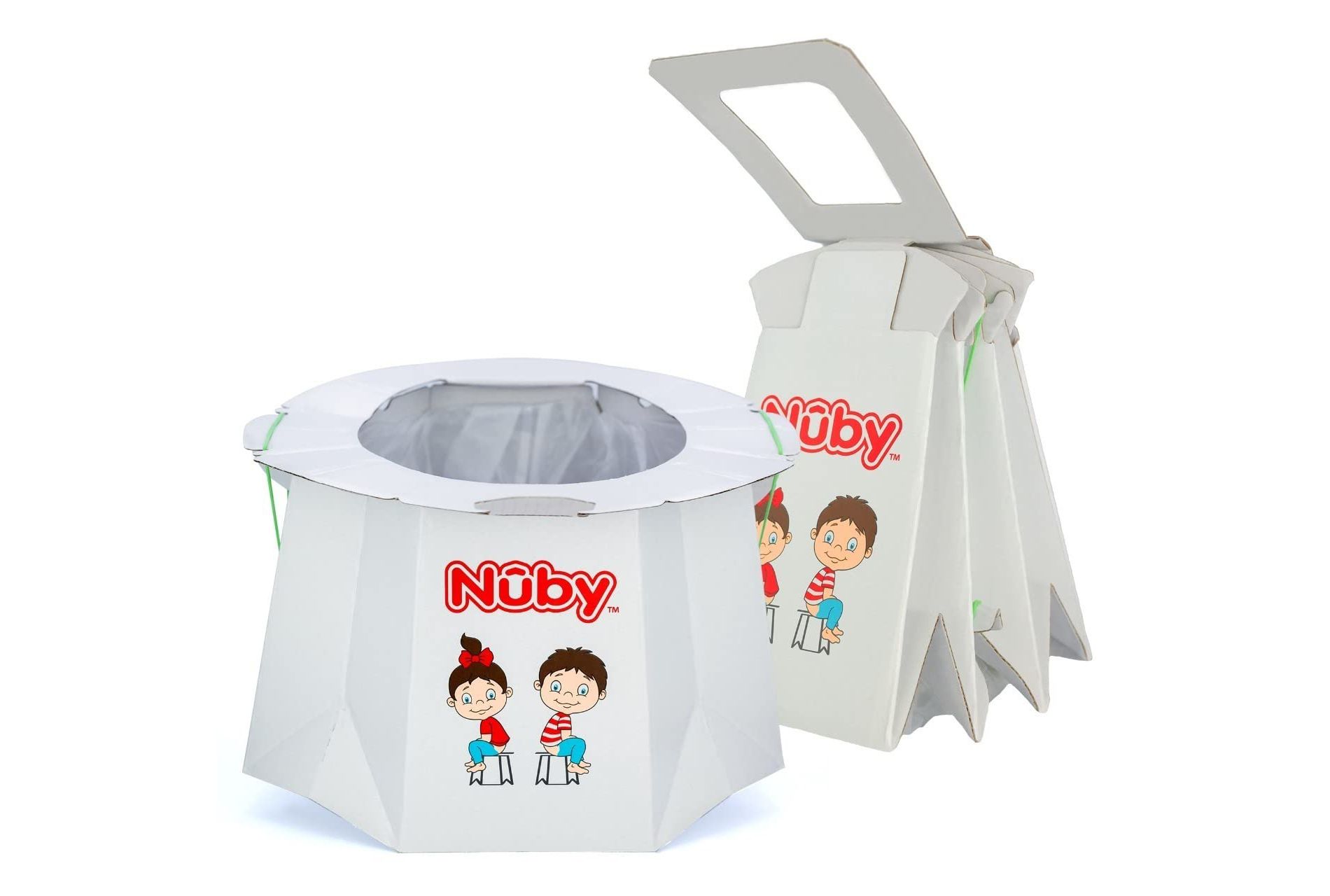 Nuby Disposable Travel Potty with Liner for Toddlers