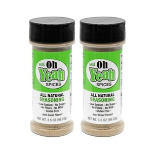 Oh Yeah Spices 3.5 oz Plus Seasoning Mild Spice - Pack of 2 - 1 of 4