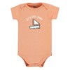 Hudson Baby Cotton Bodysuits Set, Fun Transportation - 4 of 4