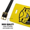 Power Rangers Yellow Ranger Helmet Luggage ID Tags Set of 2 - 2 of 4