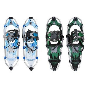 Yukon Charlie's Advanced 8 x 21 Inch Women's + 8 x 25 Inch Men's Snowshoe Kits - 1 of 4