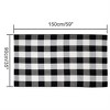 PiccoCasa Cotton Classic Gingham Pattern High-Density Woven Floor Mats - 4 of 4