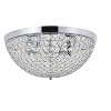 Elegant Lighting Taye 4 light Chrome Flush Mount - 3 of 4