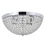 Elegant Lighting Taye 4 light Chrome Flush Mount - image 3 of 4