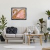 Stupell Industries Boho Patterned Swan Black Framed Floater Canvas Wall Art - 2 of 4