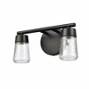 Elk Home Jergen 2 - Light Vanity in  Matte Black - 4 of 4