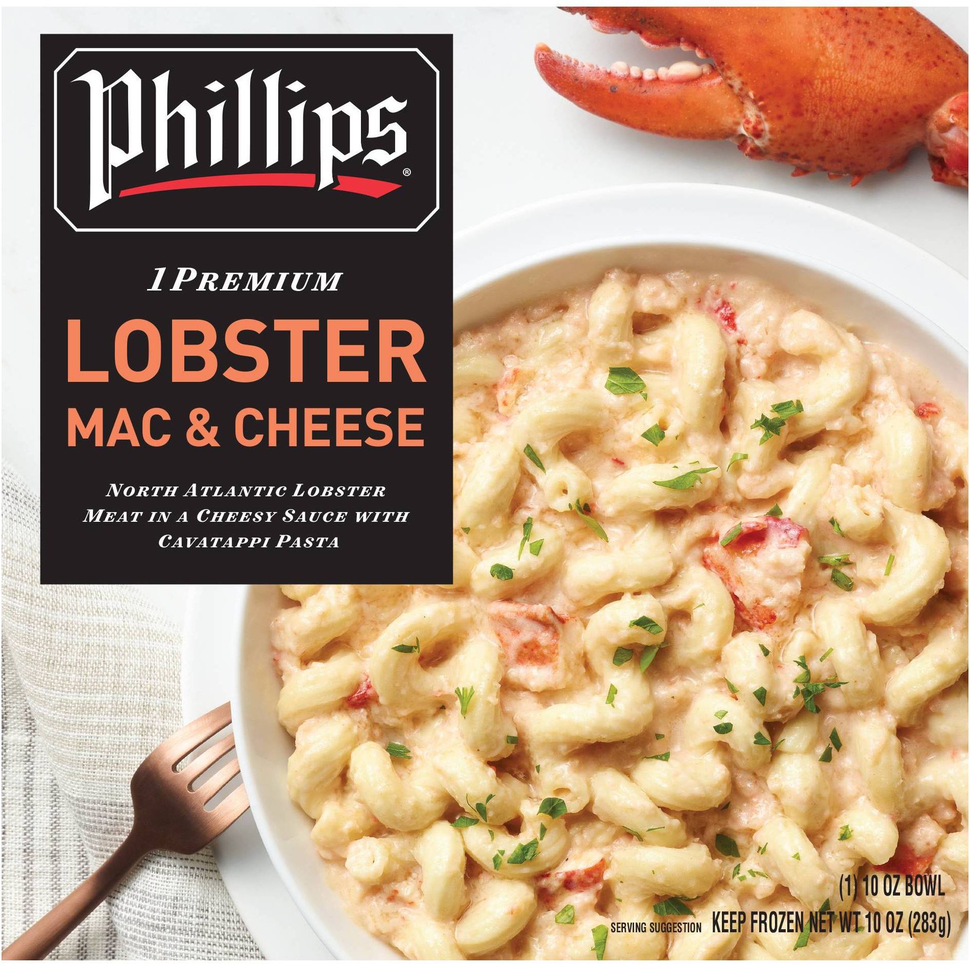 Phillips Foods Lobster Mac & Cheese Bowl - Frozen - 10oz