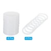Unique Bargains Leak-Proof Plastic Mason Jar Lids with Silicone Sealing Ring 8 Pcs - 3 of 4