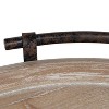 Kate and Laurel Bruillet Tray, 15" Diameter, Natural - 3 of 4