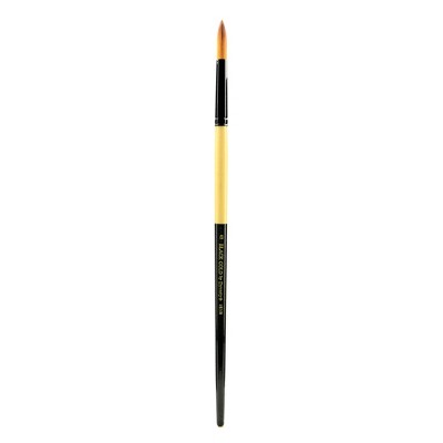 Dynasty Black Gold Series Long Handled Synthetic Round Brushes, Series 1526
