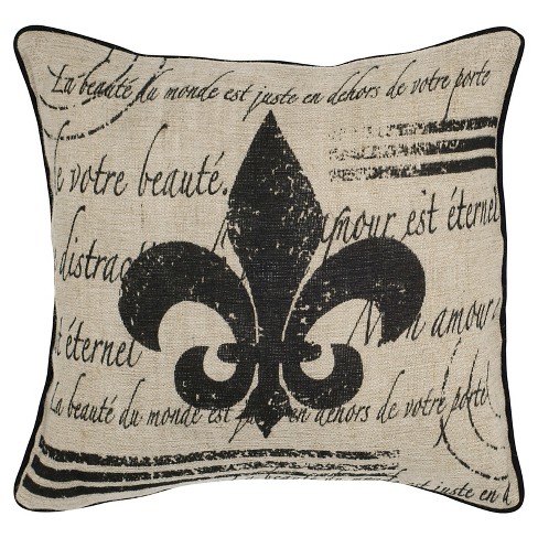 Fleur de lis cushions best sale