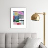 Elena Blanco Patchwork Metal Framed Art Print - Deny Designs - 2 of 4